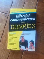 Brounstein, Marty	Effectief communiceren voor Dummies, Ophalen of Verzenden, Nieuw, Natuurwetenschap