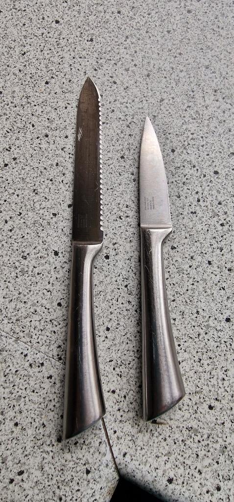 Ah vivo villeroy en boch rvs messen messenset mes, Huis en Inrichting, Keuken | Bestek, Gebruikt, Ophalen of Verzenden, Rvs of Chroom