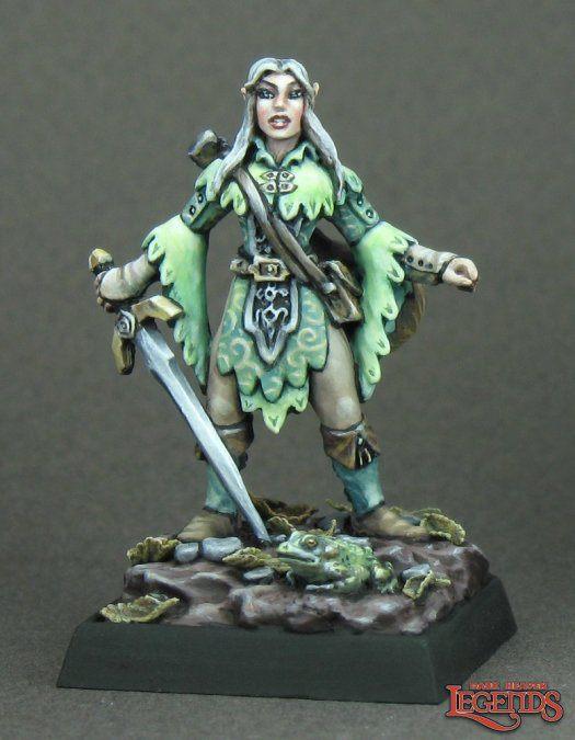 Liriel Silverlocks 02458 (metal) Dungeons and Dragons, Hobby en Vrije tijd, Gezelschapsspellen | Bordspellen, Verzenden, NL, Nieuw