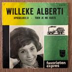Willeke Alberti Spiegelbeeld 7” vinyl single 1963 favorieten, Gebruikt, 7 inch, Single, Ophalen of Verzenden