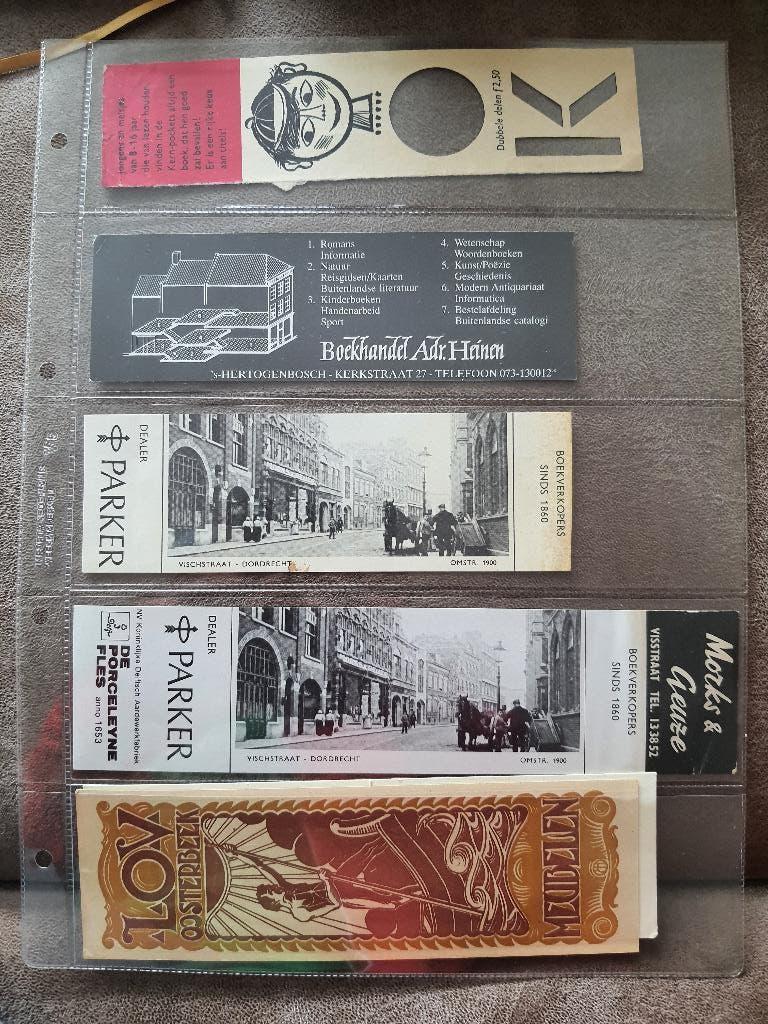 Boekenleggers bladwijzers 10, Verzamelen, Ophalen of Verzenden, Zo goed als nieuw