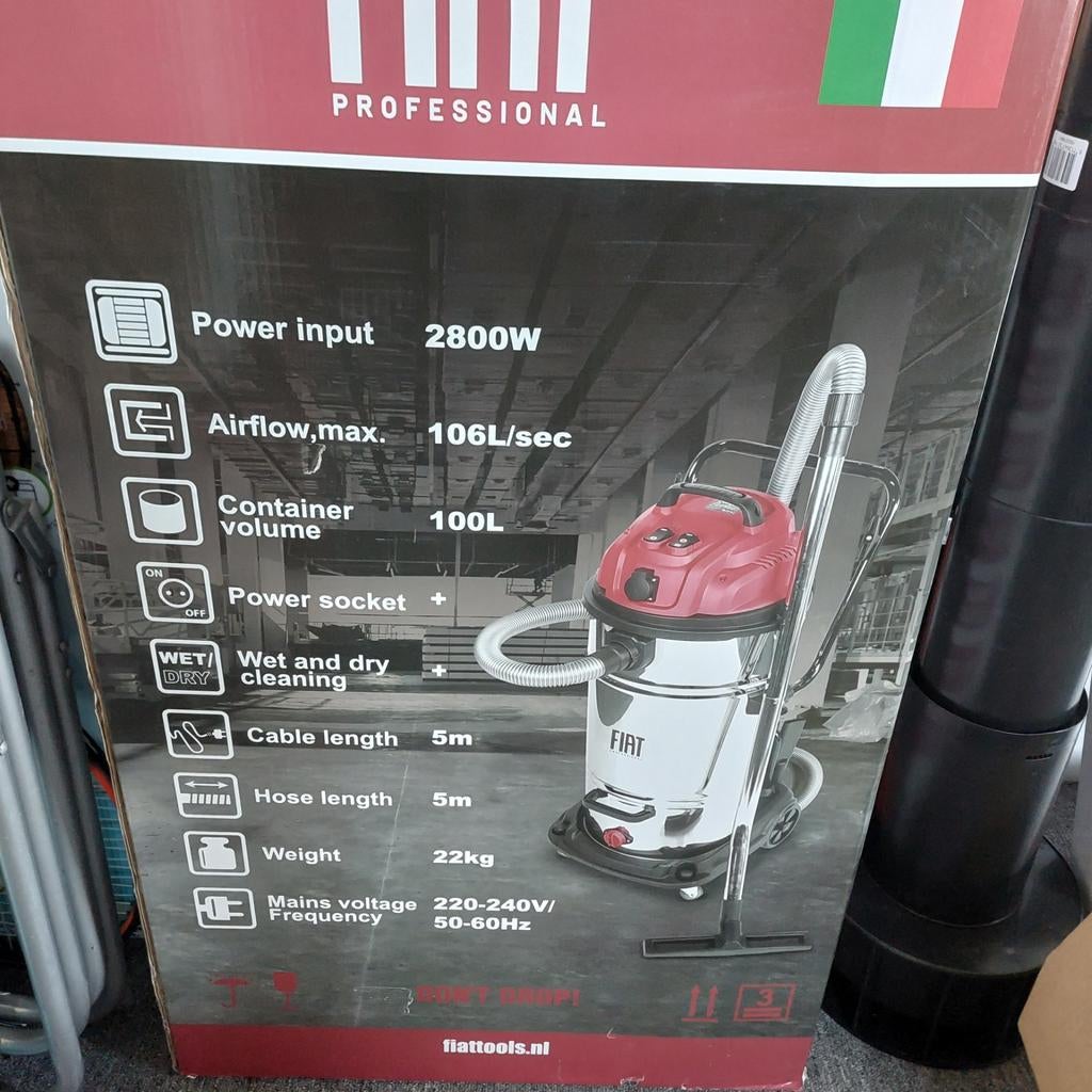 Bouwstofzuiger nieuw in verpakking, Doe-het-zelf en Verbouw, Ophalen of Verzenden