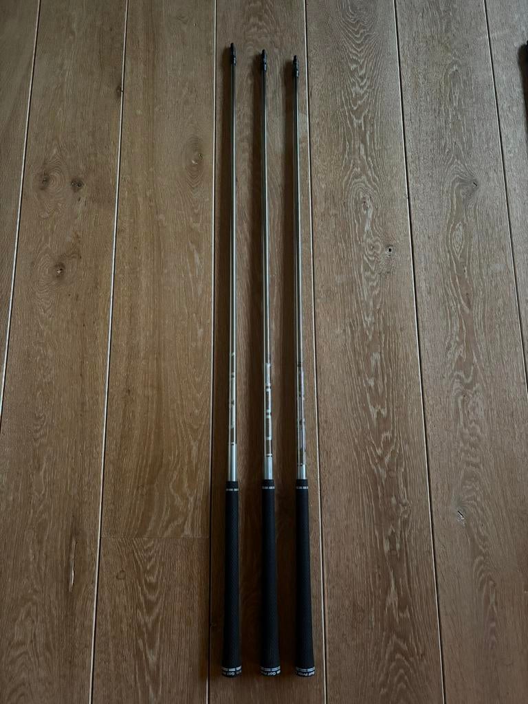 Ping Chrome Tour 65R shafts 5W-7W-9W in nieuwstaat  -, Sport en Fitness, Golf, Ophalen of Verzenden, Zo goed als nieuw, Club, Ping