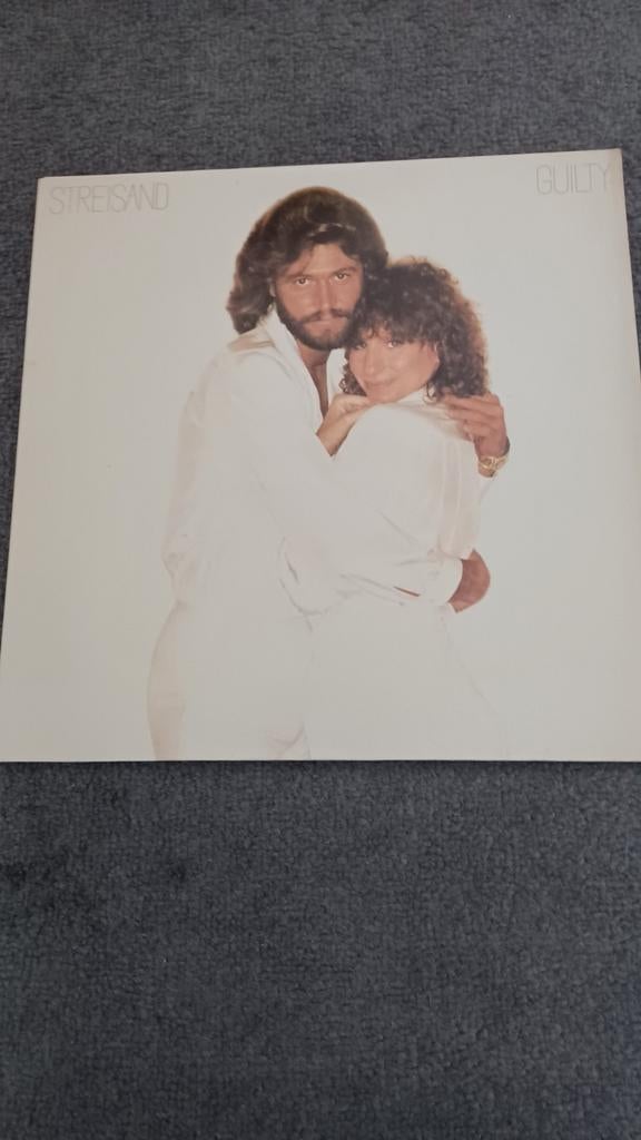 Barbara Streisand. Lp Guilty met Barry Gibb., Cd's en Dvd's, Vinyl | Pop, Ophalen of Verzenden, Gebruikt, 12 inch