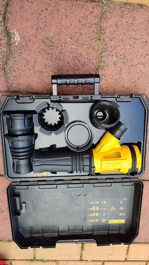 DeWalt stofafzuiging set voor boorhamer, Ophalen of Verzenden, Zo goed als nieuw
