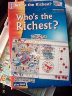 Wie is de rijkste ? soort monopoly, Ophalen, Gebruikt, Een of twee spelers, Reisspel