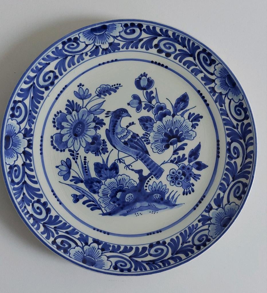 Delfts blauw bord, Antiek en Kunst, Ophalen of Verzenden