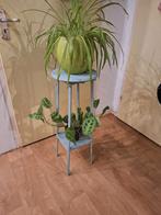 Plantetafeltje, Huis en Inrichting, Tafels | Bijzettafels, Ophalen, Minder dan 55 cm, Gebruikt, Rond