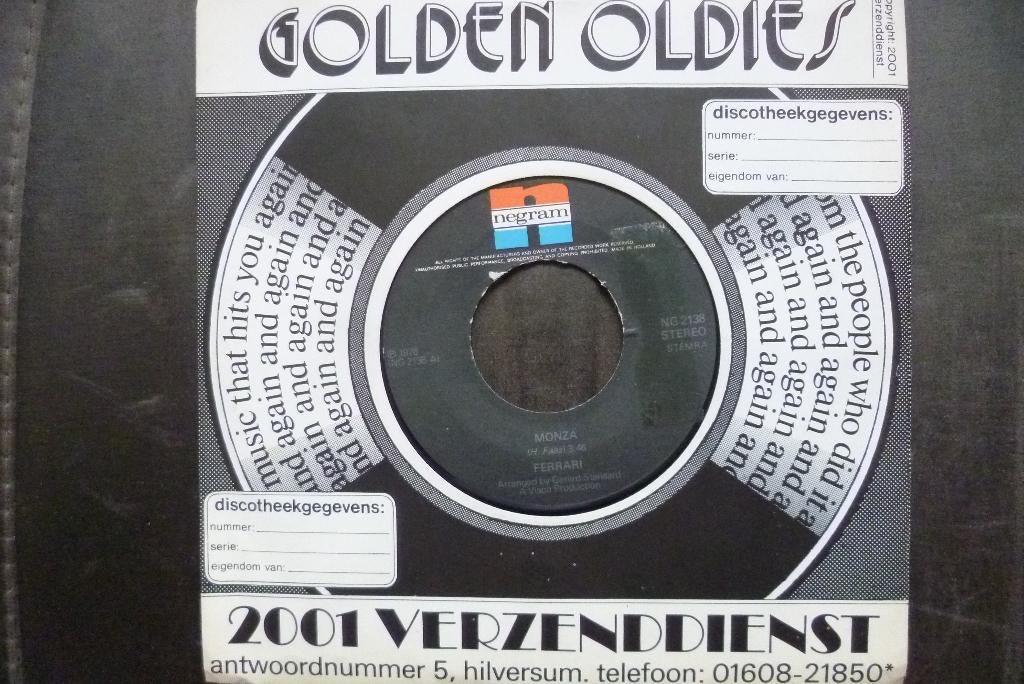 ferrari - monza, Overige genres, 7 inch, Single, Ophalen of Verzenden