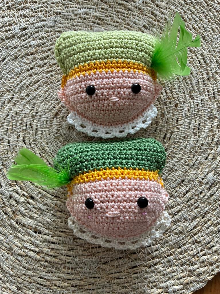 Gehaakte pietjes, Ophalen of Verzenden, Zo goed als nieuw, Haken, Overige typen