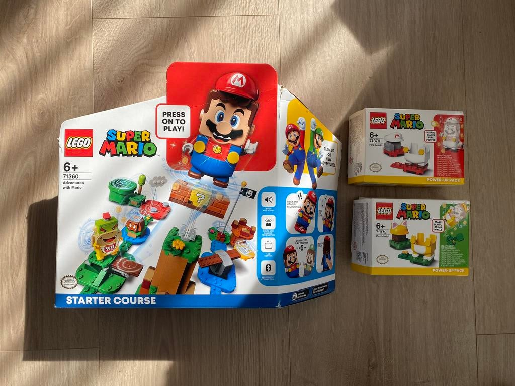 Mario lego starter set, Ophalen of Verzenden, Zo goed als nieuw