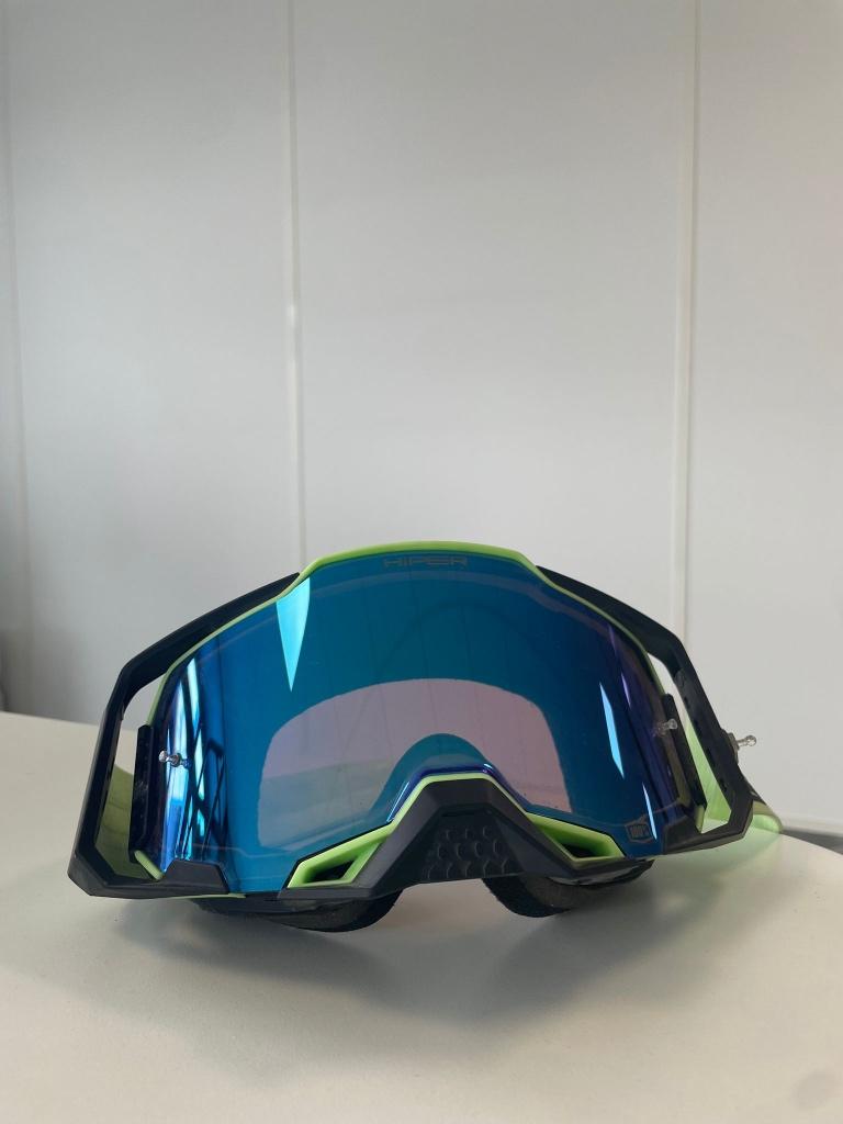 100% Armega Special Edition HiPER Lens – Zo goed als nieuw, Motoren, Kleding | Motorkleding, Ophalen, Tweedehands, Overige typen