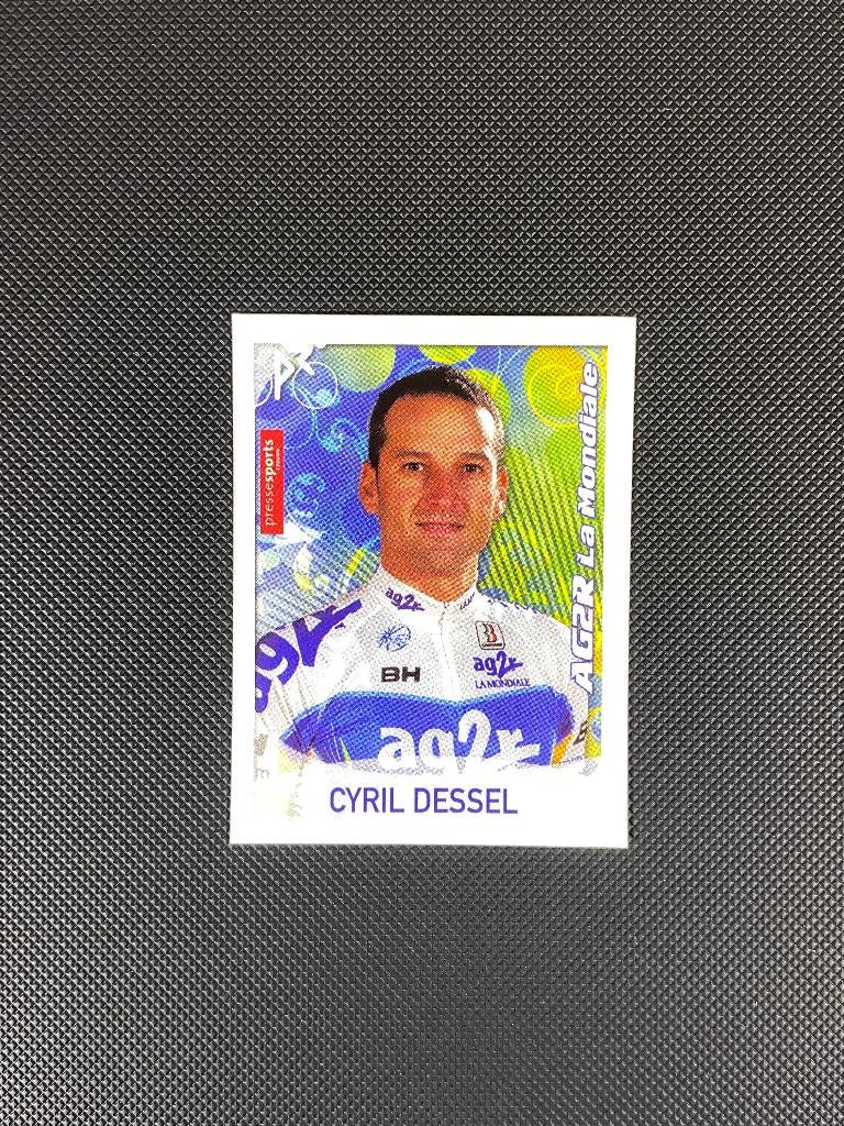 2009 Cyril Dessel Panini Sprint 09 AG2R La Mondiale, Verzamelen, Ophalen of Verzenden, Zo goed als nieuw, Buitenlandse clubs, Poster, Plaatje of Sticker