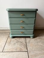 Leuke opgeknapte vintage kastjes - duurzaam en uniek!, Ophalen, Minder dan 50 cm, Zo goed als nieuw, 3 of 4 laden