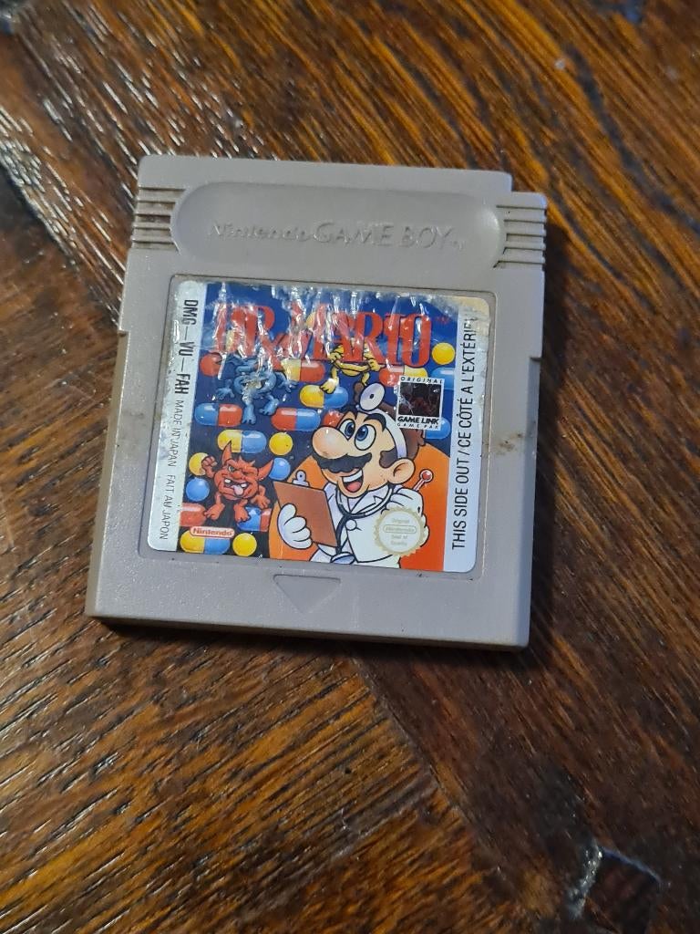 Dr. Mario Gameboy Classic, Spelcomputers en Games, Games | Nintendo Game Boy, Avontuur en Actie, 1 speler, Ophalen of Verzenden