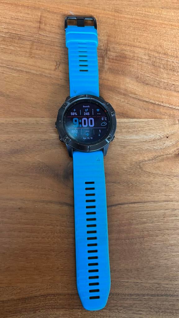 Garmin Fenix 6X Pro 51mm - Perfecte batterij + extra bandjes, Sieraden, Tassen en Uiterlijk, Sporthorloges, Ophalen of Verzenden