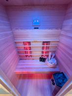 Luxe Combi Sauna (Infrarood + Finse Sauna) - GRATIS MONTAGE, Ophalen of Verzenden, Zo goed als nieuw, Fins of Traditioneel, Complete sauna