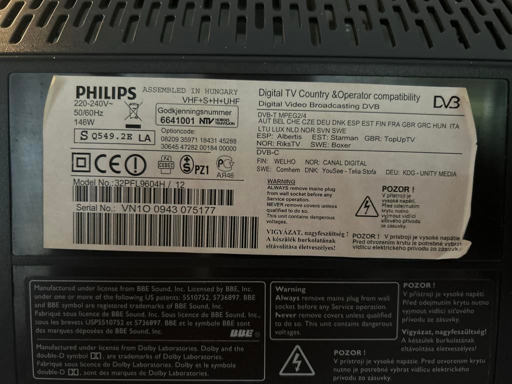 Philips 32PFL9604H/12 LCD TV - Full HD Smart TV, Ophalen, Philips, Gebruikt, 50 Hz