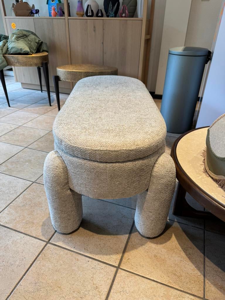 Opbergbankje 115x52x47 cm, Ophalen, Japandi, 50 tot 75 cm, Nieuw