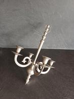 Oude 4-Armige Metalen Hangkroon Kaarsenkroon voor € 45, Ophalen, Gebruikt, Overige kleuren, 25 tot 50 cm