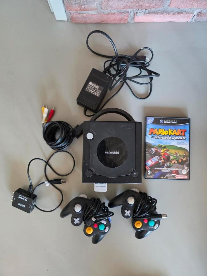 GameCube Console 2 Controllers Mario Kart Double Dash Party, Spelcomputers en Games, Spelcomputers | Nintendo GameCube, Zo goed als nieuw