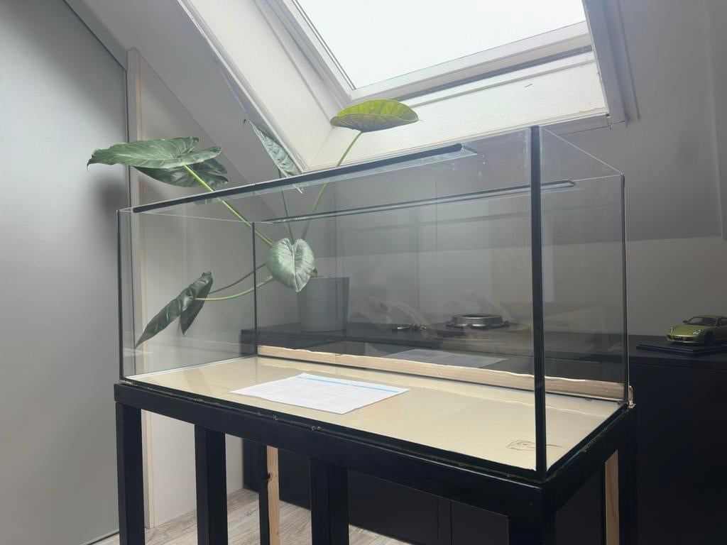 HS aqua aquarium 100x40x40cm nieuw, Dieren en Toebehoren, Vissen | Aquaria en Toebehoren, Ophalen, Nieuw, Leeg aquarium, HS Aqua