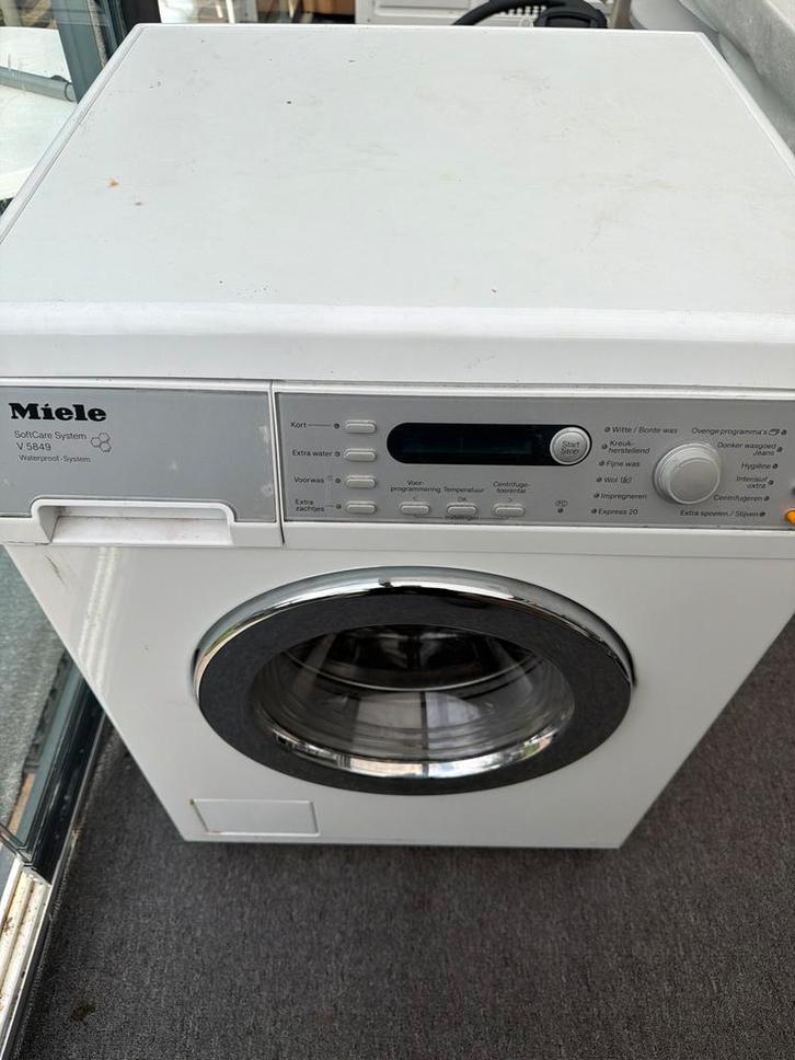 Miele Wasmachine V 5849 - Gratis af te halen (defect), Witgoed en Apparatuur, Wasmachines, Niet werkend, Voorlader, 85 tot 90 cm