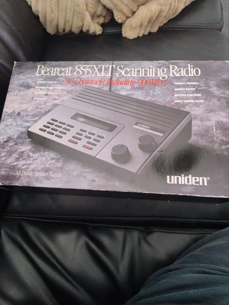 🔴 Uniden Bearcat 855XLT scanner, Ophalen of Verzenden, Zo goed als nieuw, 500 kanalen of meer