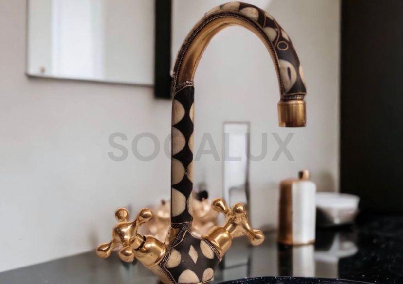 Koper lavabo kraan, Ophalen of Verzenden, Nieuw
