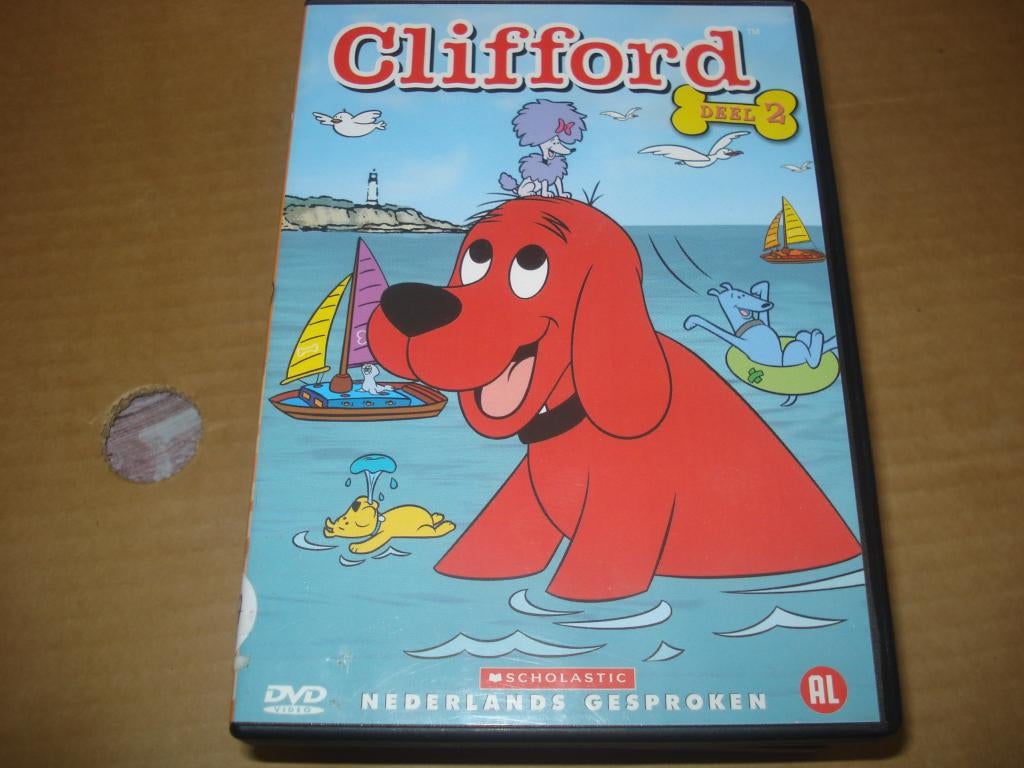 dvd clifford deel 1 nummer 173-134-443 -326-1080, Alle leeftijden, Ophalen of Verzenden, Zo goed als nieuw