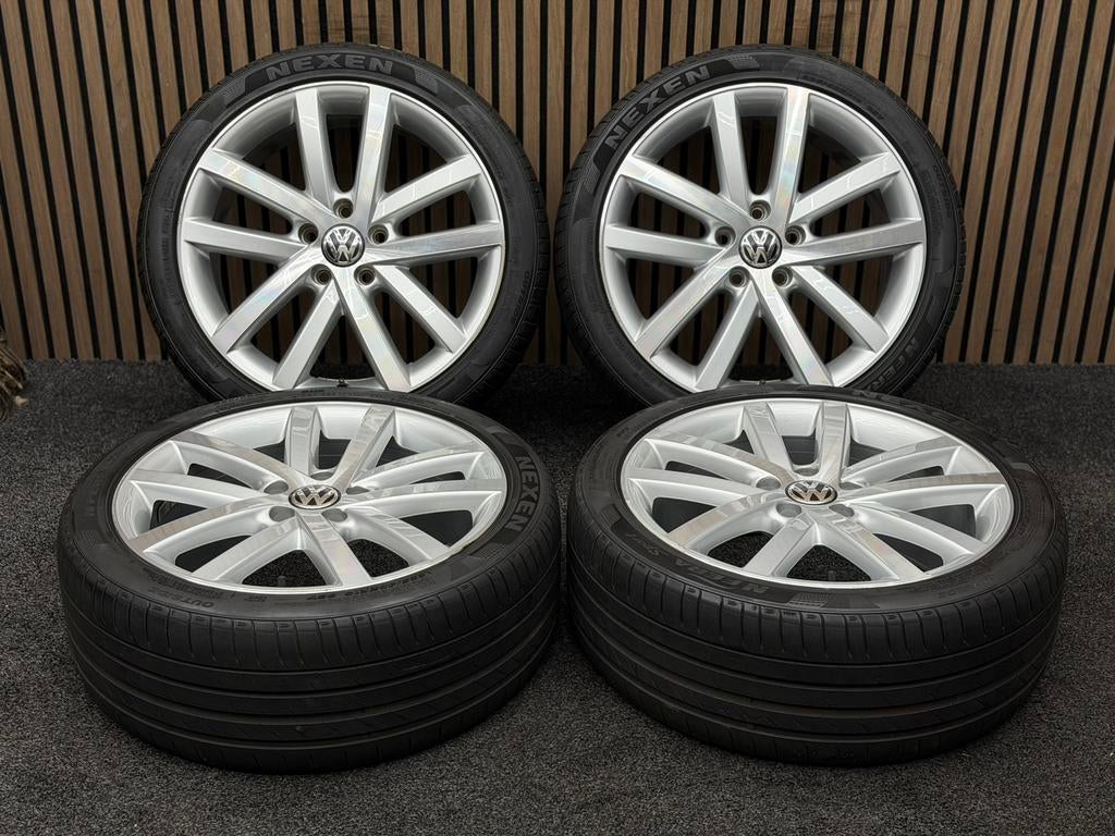 Originele 18 inch VW Golf Vancouver 5x112 ET51 225/40/18, Auto-onderdelen, Banden en Velgen, Ophalen, 18 inch, ., Banden en Velgen