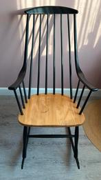 Lena Larsson Pastoe Schommelstoel - Vintage, Zwart/Hout, Ophalen, Zwart, Vintage, Zo goed als nieuw