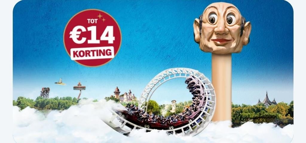 Kortingskaarten efteling - 14 euro korting efteling, Tickets en Kaartjes, Drie personen of meer, Kortingskaart