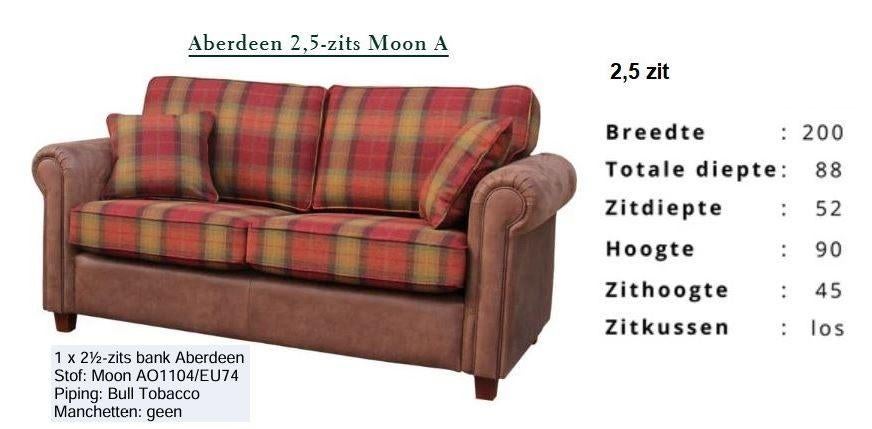 John Bardale 2,5 zits, Ophalen, Driepersoons, 75 tot 100 cm, Zo goed als nieuw