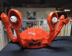 Krab van papier-maché, Ophalen, Materiaal
