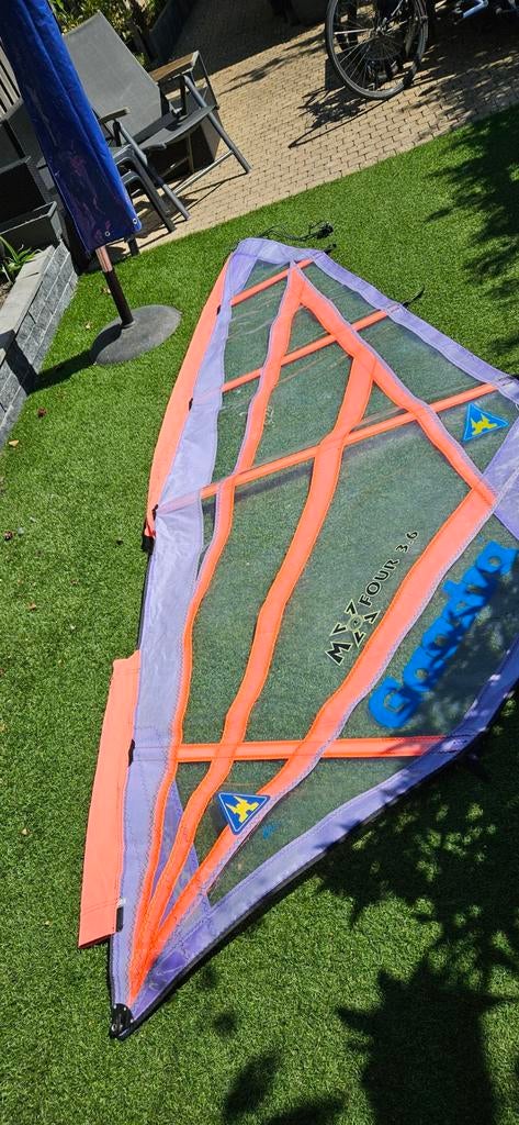 Surfzeil Gaastra 3.6, Ophalen, Gebruikt, Zeil