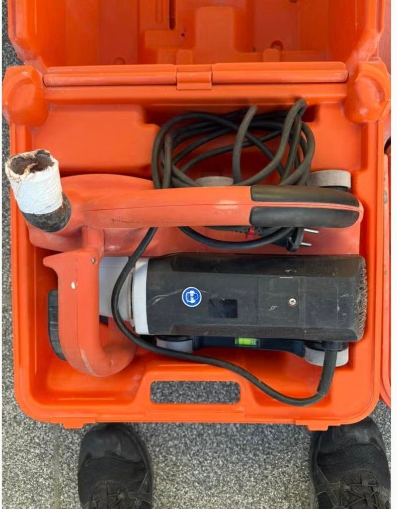 Spit D88E sleuven freesmachine +stofzuiger, Doe-het-zelf en Verbouw, Gereedschap | Freesmachines, Gebruikt, Muurfrees, Elektrisch