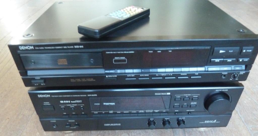 SUPER SET van DENON ! (Receiver + CD-Speler) ALLES 100% Oké, Audio, Tv en Foto, Stereo-sets, Denon, Zo goed als nieuw, Tuner of Radio