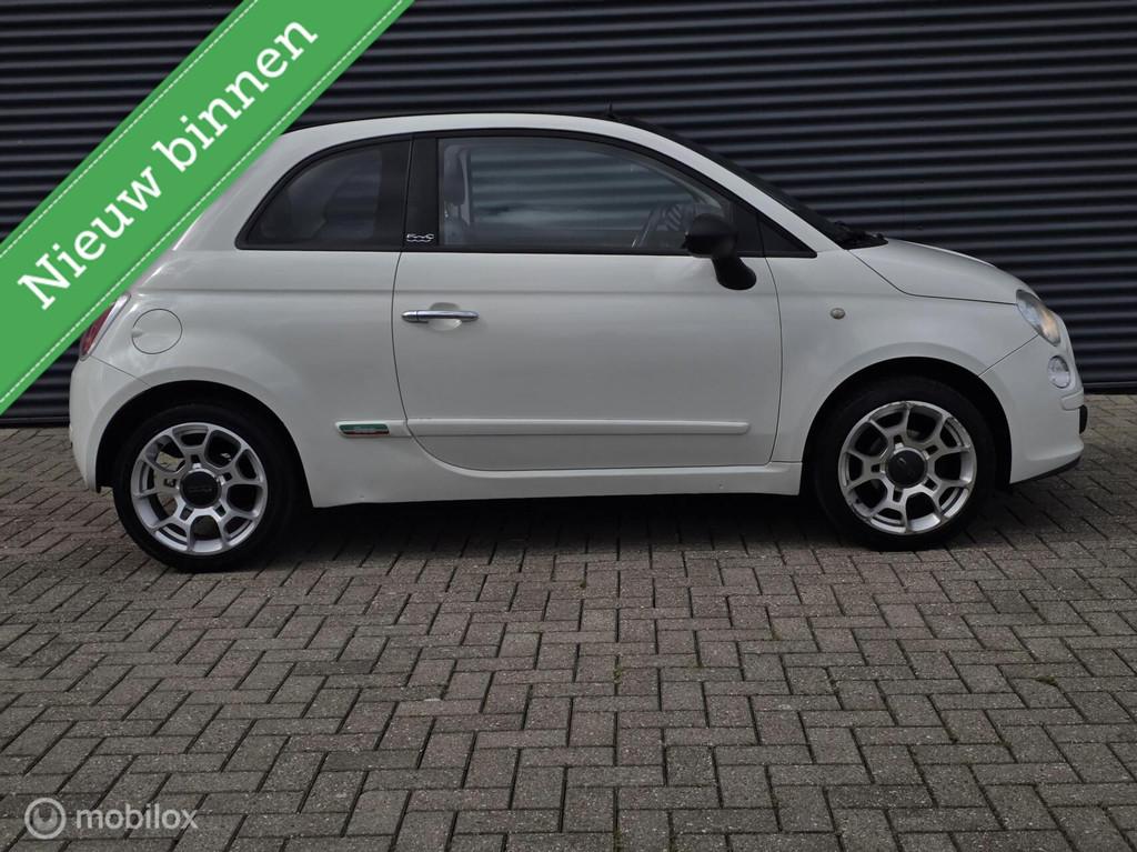 Fiat 500C 1.2 Sport CABRIO/PARKEERSENSOREN, Euro 5, Gebruikt, 4 cilinders, Met garantie (alle)
