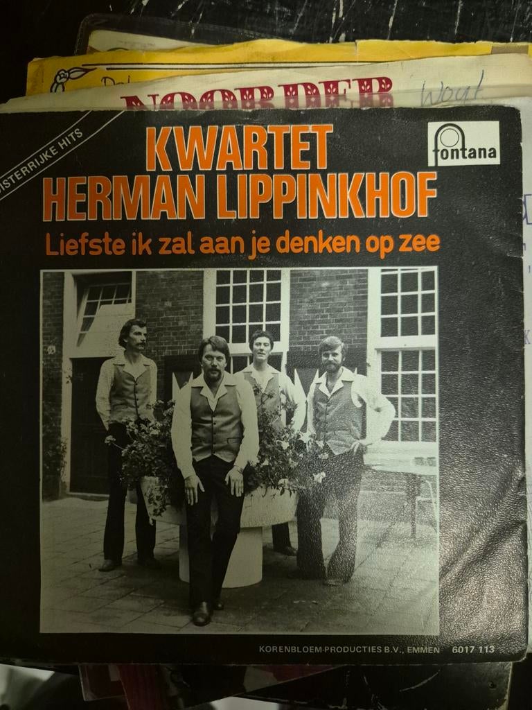 Herman lippinkhof liefste ik zal aan je denken op zee, Ophalen of Verzenden, Gebruikt, Overige formaten, Levenslied of Smartlap