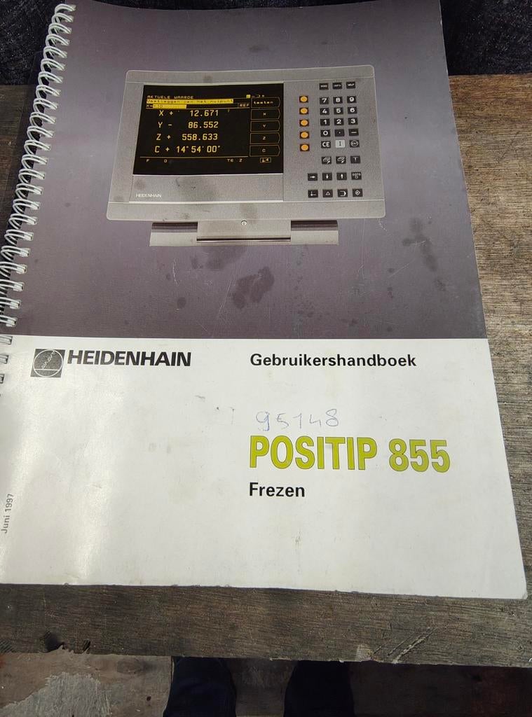 Heidenhain POSITIP 855 digitale uitlezing, Doe-het-zelf en Verbouw, Ophalen of Verzenden