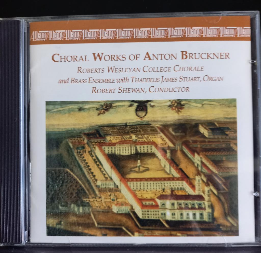 Choral Works of Anton Bruckner - Robert Wesleyan, Ophalen of Verzenden, Classicisme, Zo goed als nieuw, Overige typen