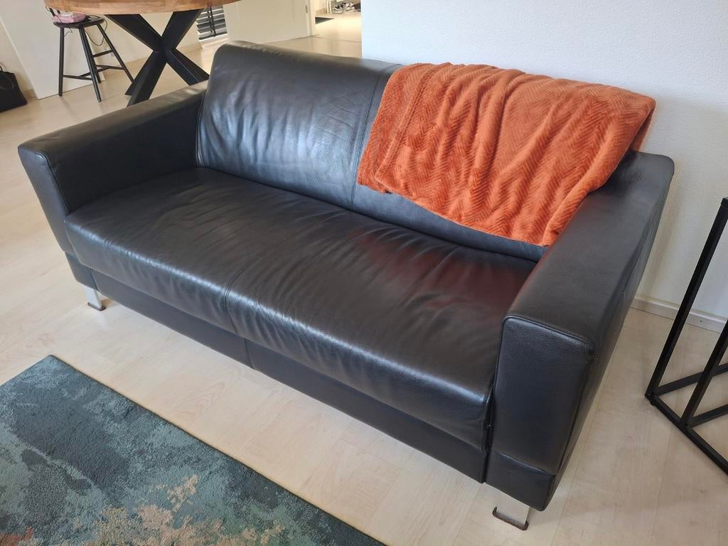 Nette leren bank, Ophalen, Gebruikt, Minder dan 75 cm, 150 tot 200 cm