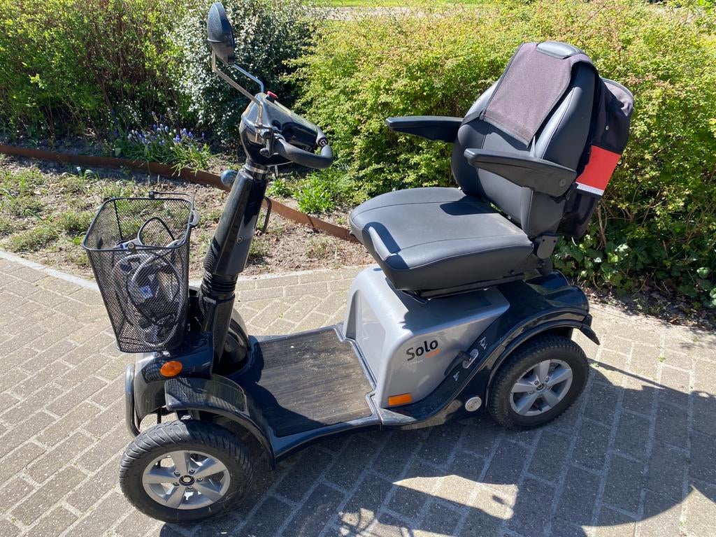 Solo 4 Scootmobiel, nieuwe accu, Gebruikt, 16 km/u of meer, 46 km of meer, Ophalen