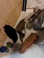 Verschillende aquaria spullen, Dieren en Toebehoren, Vissen | Aquaria en Toebehoren, Ophalen, Plant(en), Steen of Hout