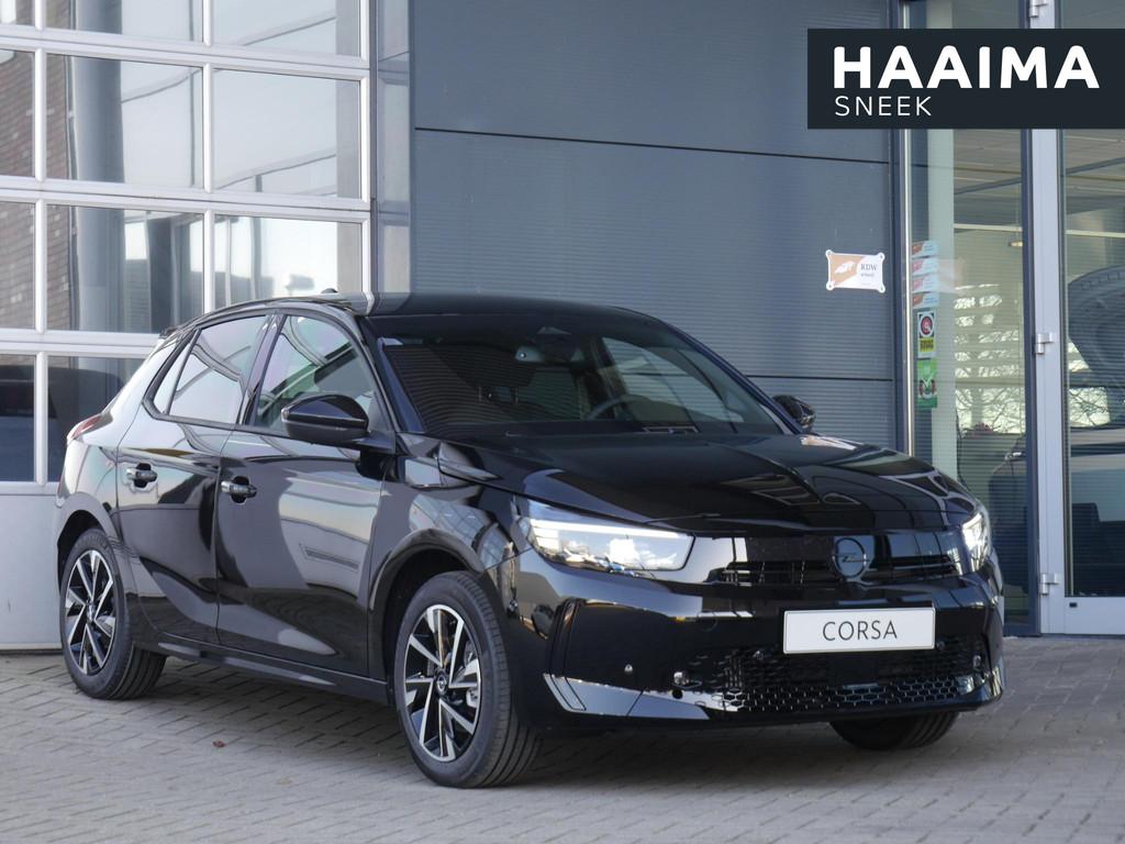 Opel Corsa 1.2 Turbo Hybrid GS | Nieuwe auto | Matrix led ve, Stof, Euro 6, 1199 cc, Zwart