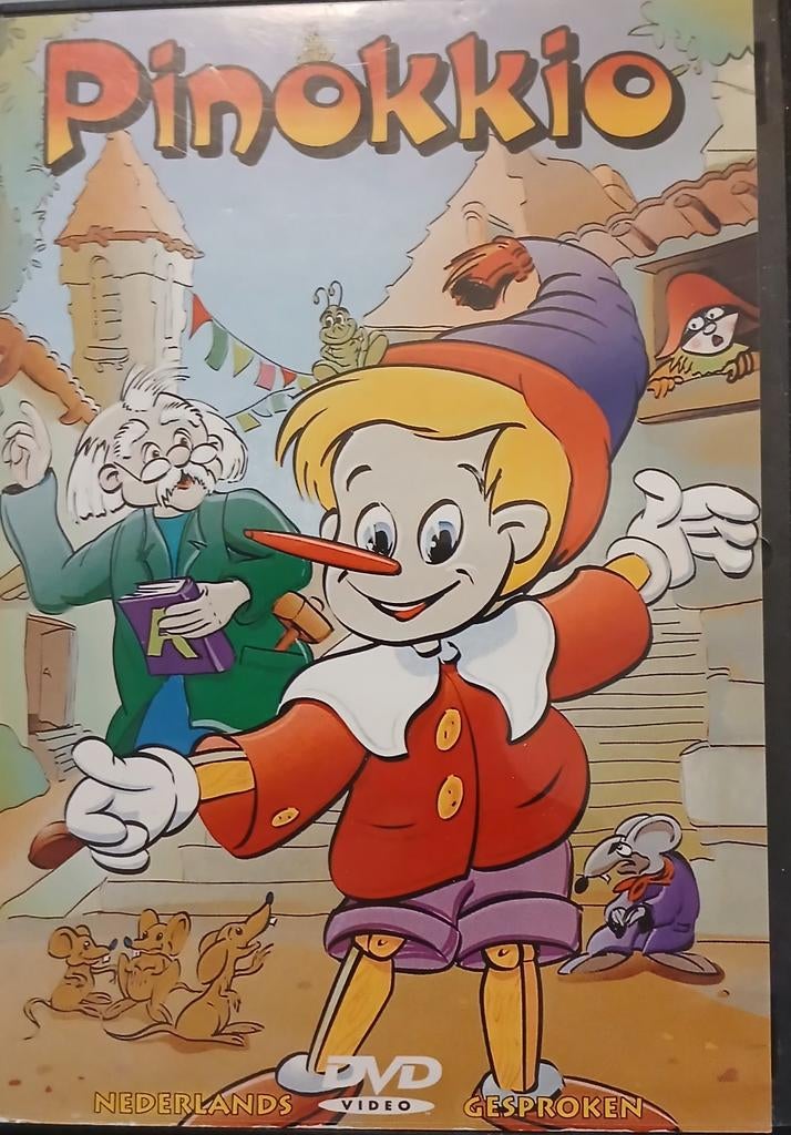Pinokkio dvd.s 6 stuks zie foto.pakket 403, Alle leeftijden, Ophalen of Verzenden, Zo goed als nieuw, Europees