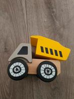 Kiepwagen hout speelgoed Hema, Ophalen of Verzenden, Gebruikt, Rij- of Hobbelspeelgoed