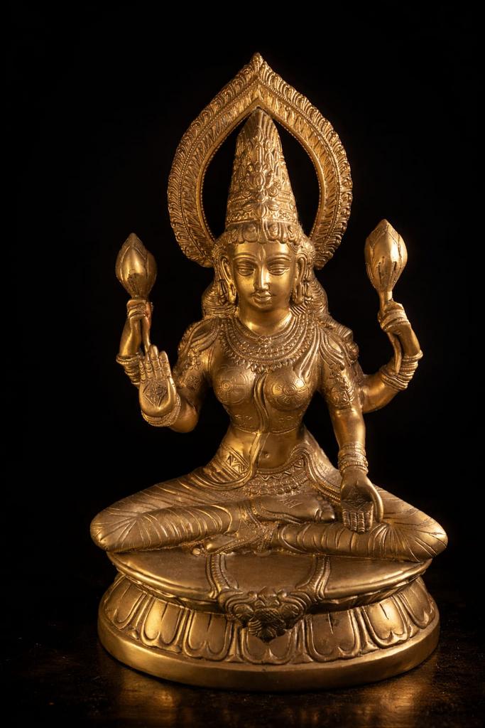 Beeld van LAXMI  en SARASWATI, Ophalen of Verzenden