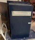 Robuuste Inbouw Brievenbus - Klassiek Donkerblauw, Tuin en Terras, Brievenbussen, Ophalen, Gebruikt, Brievenbusklep, Inbouw